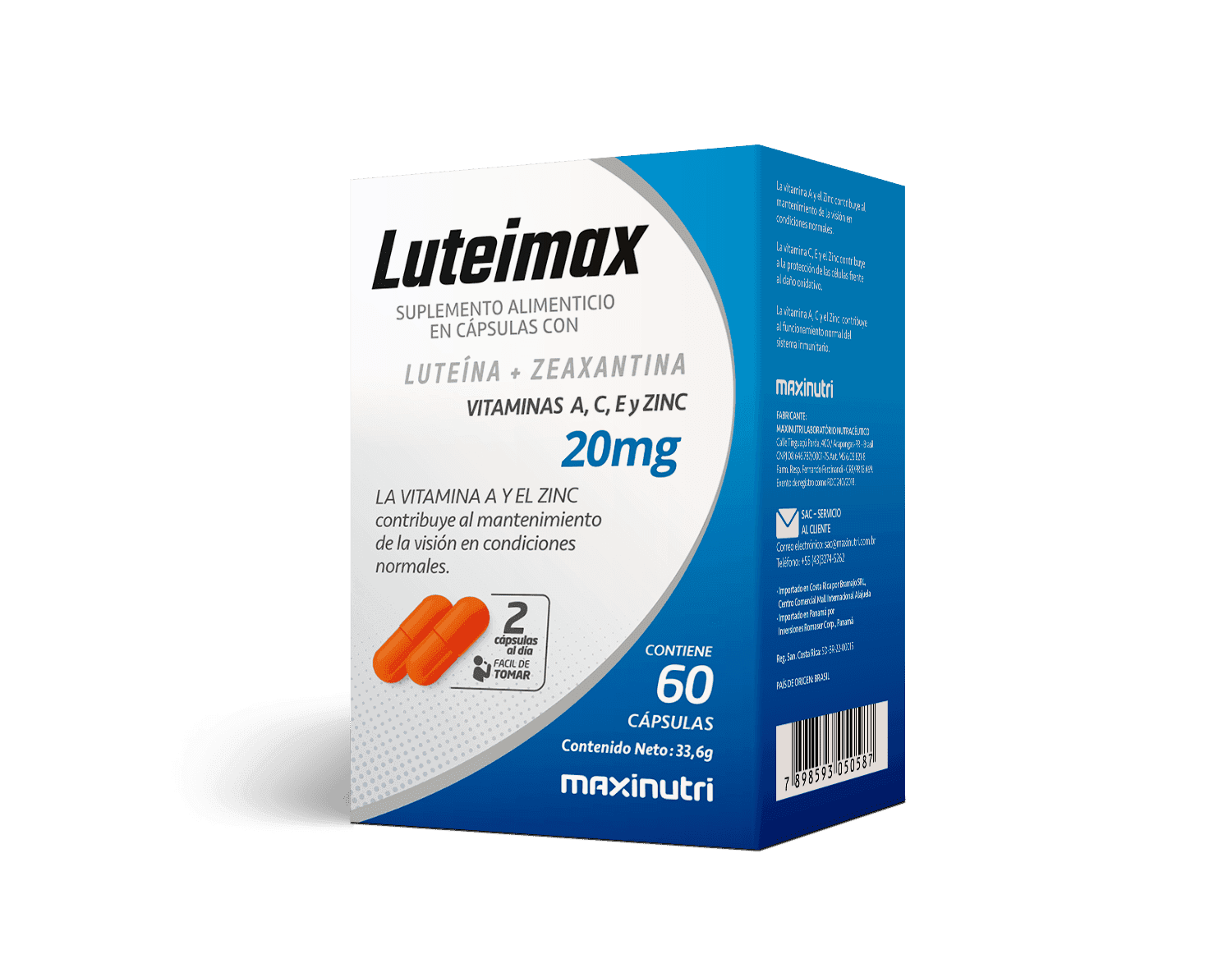 Luteimax – Maxinutri (60 cápsulas)