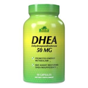 DHEA 50mg 60 Capsulas - ALFA VITAMINS