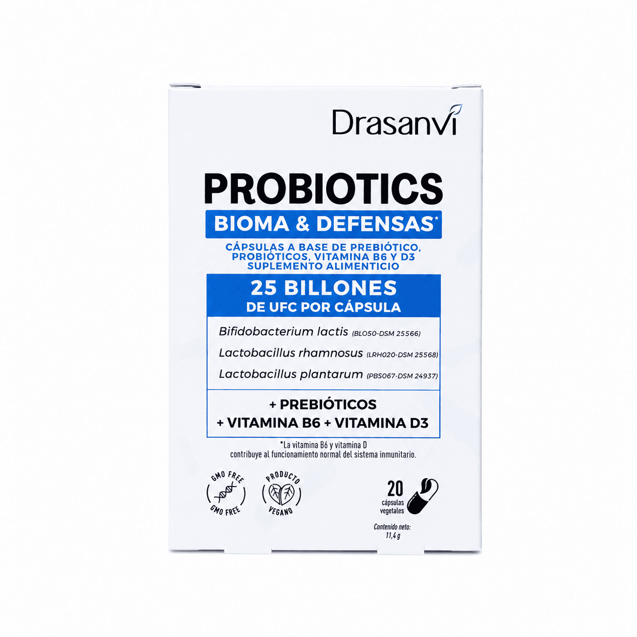 Probiotics Flora & Defensas 20 capsulas Drasanvi