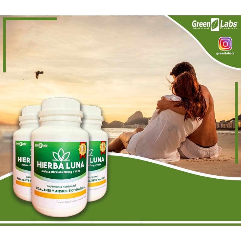 Hierba de Luna 200mg - Green Labs
