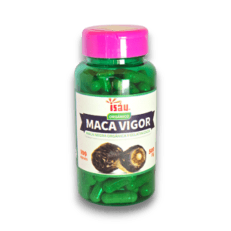 Maca Negra Organica Gelatinizada 100 Capsulas - ISAU