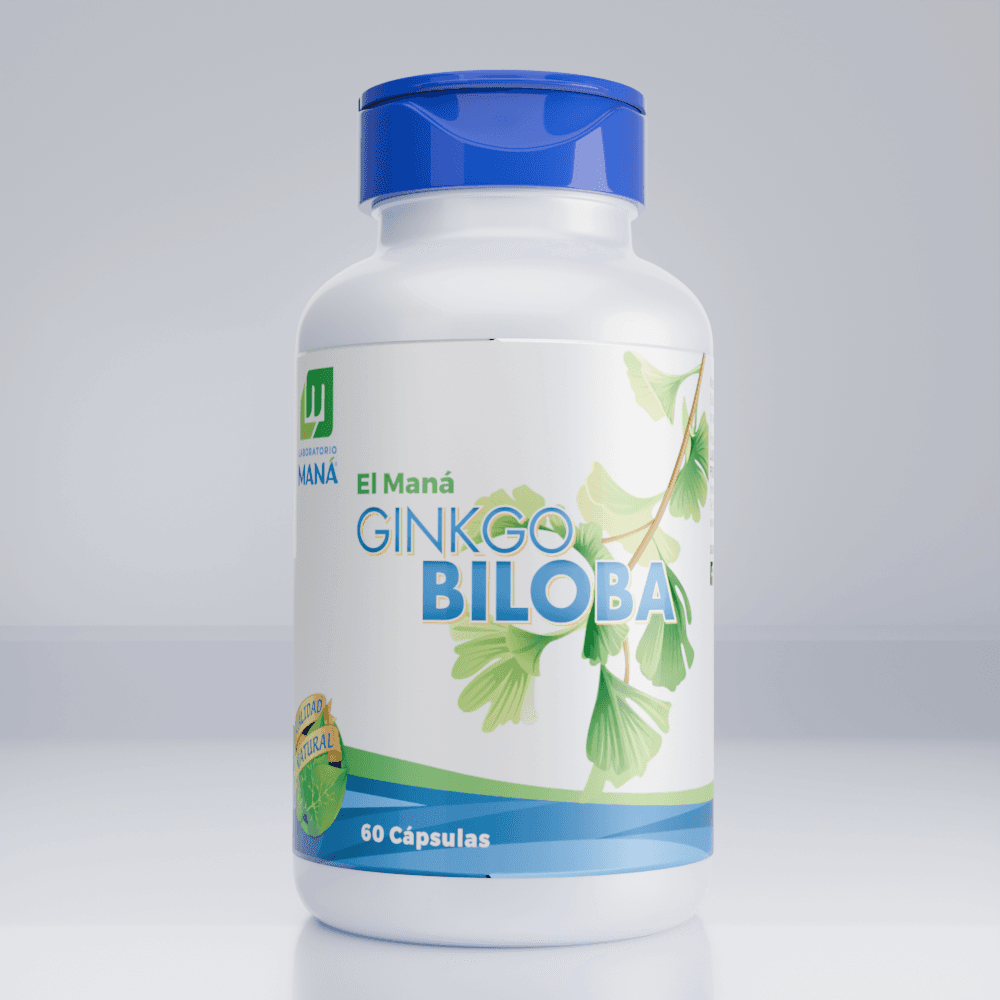 Ginkgo Biloba 60 Capsulas - El maná