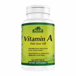 Vitamina A 100 softgels - Alfa Vitamins