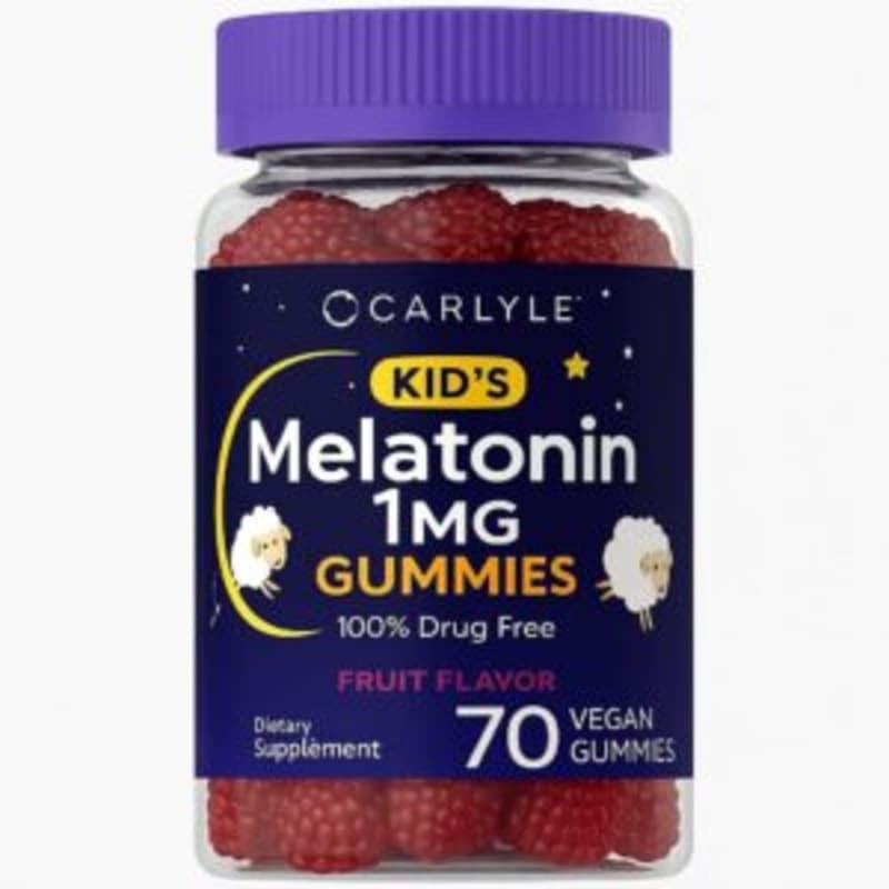 Melatonina Niños 1 mg (100 Gomitas Veganas) - Carlyle