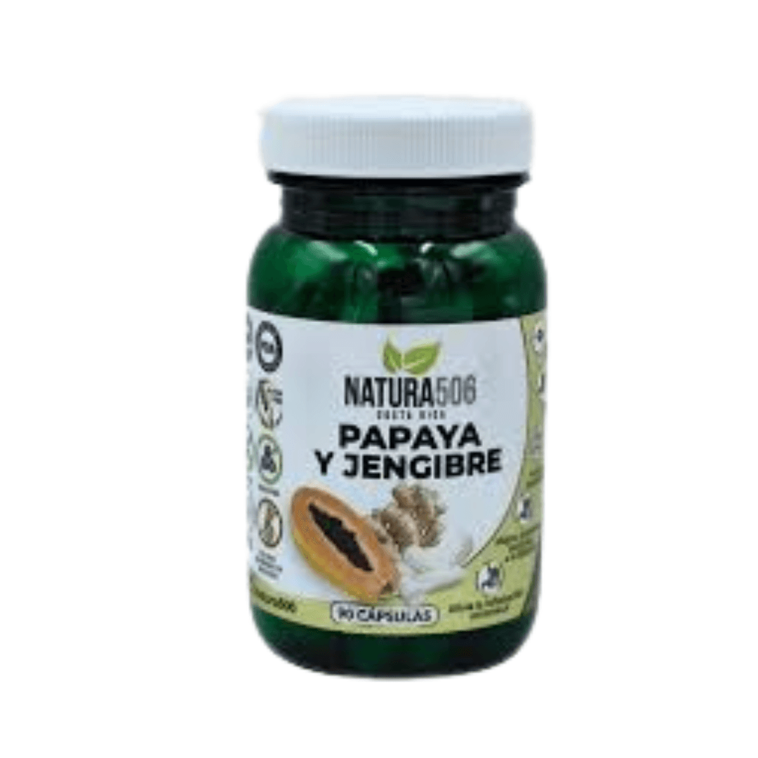 Papaya y Jengibre 90 Capsulas - Natura506