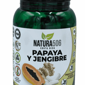 Papaya y Jengibre 90 Capsulas - Natura506