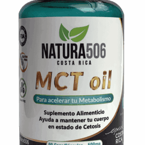 Cápsulas de MCT Natura506