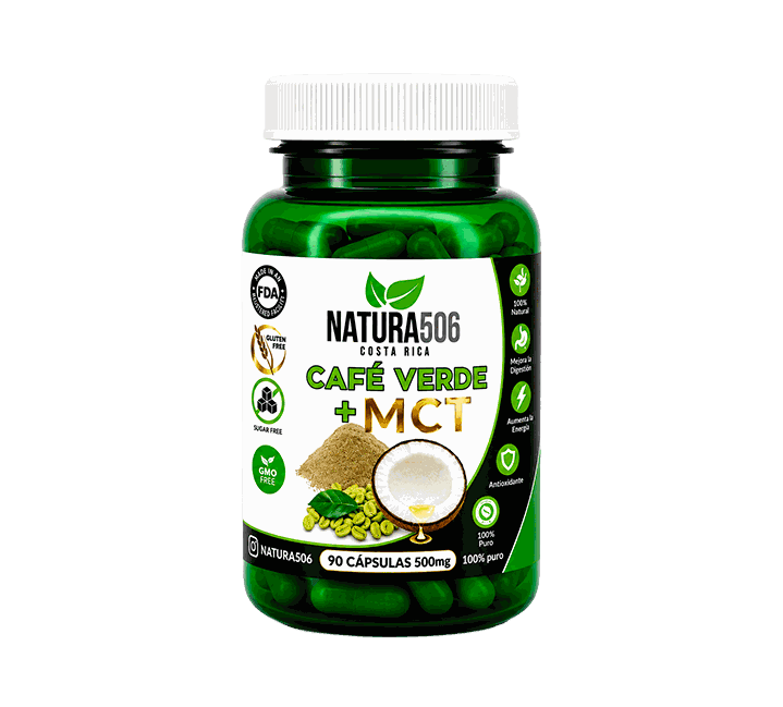 Cápsulas De Cafe Verde + MCT - Natura506