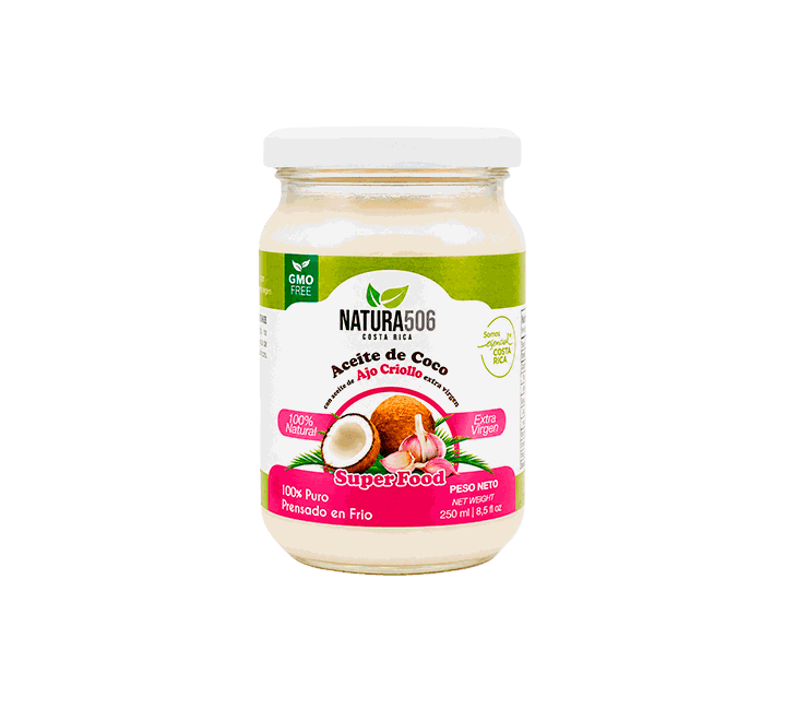 Aceite Coco con Ajo 90 Capsulas - Natura506