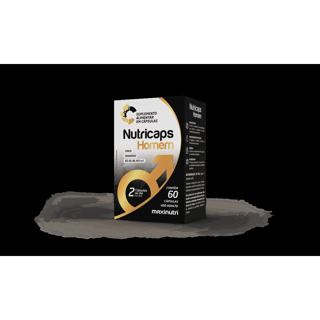 Nutricaps Homen 60 Capsulas - Maxinutri