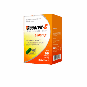 Ascorvit-C 60 Capsulas - Maxinutri