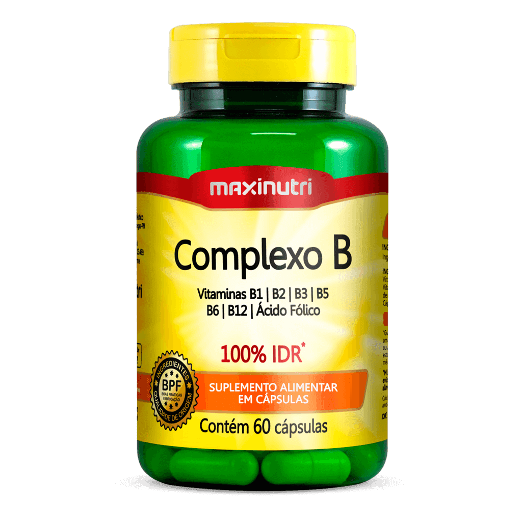 Complejo B 60 Capsulas - Maxinutri