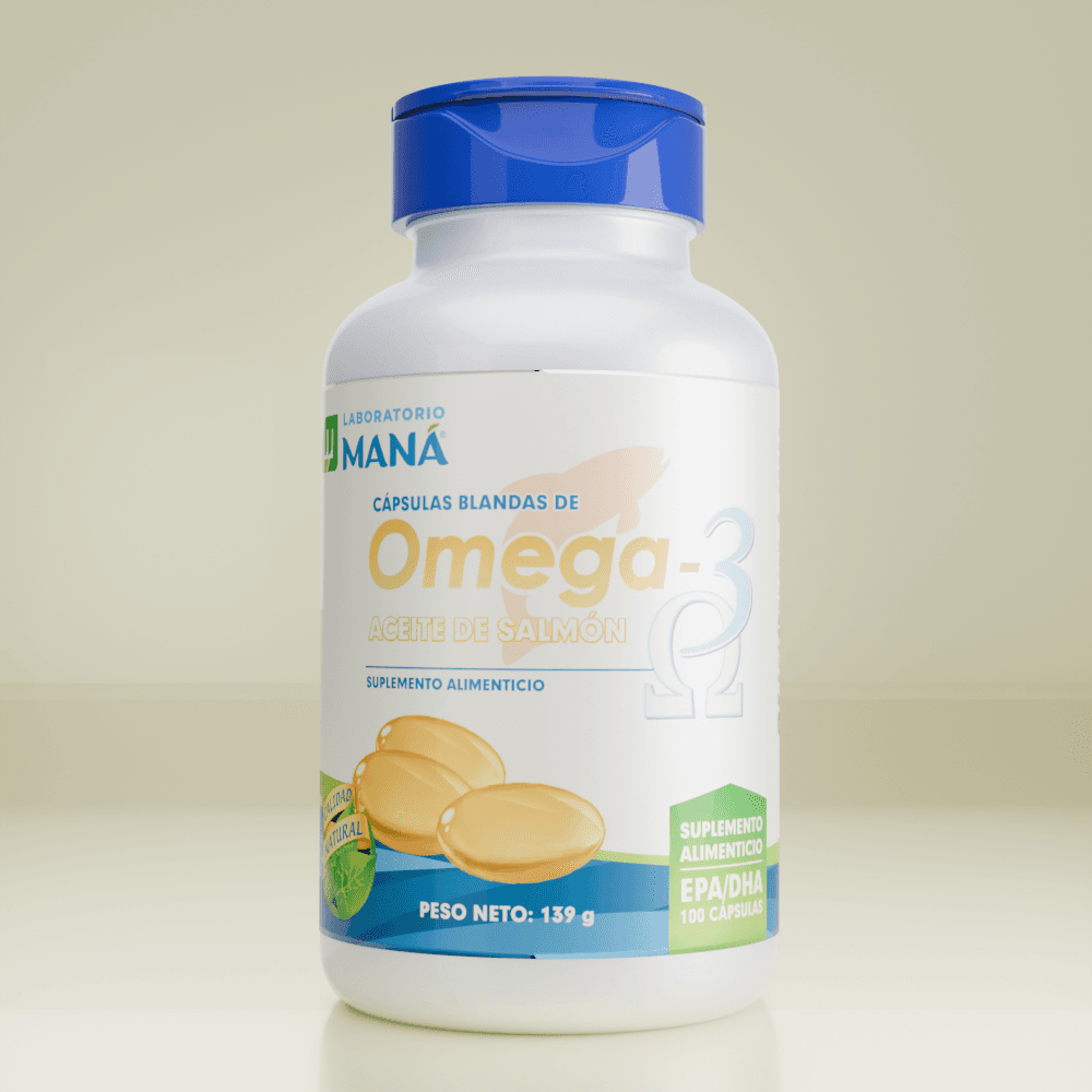 Omega 3 100 Capsulas - El Mana