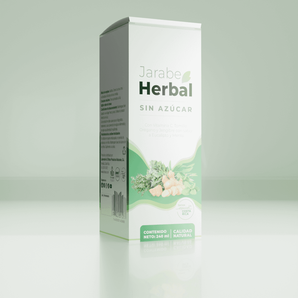 jarabe herbal Sin azúcar - El maná