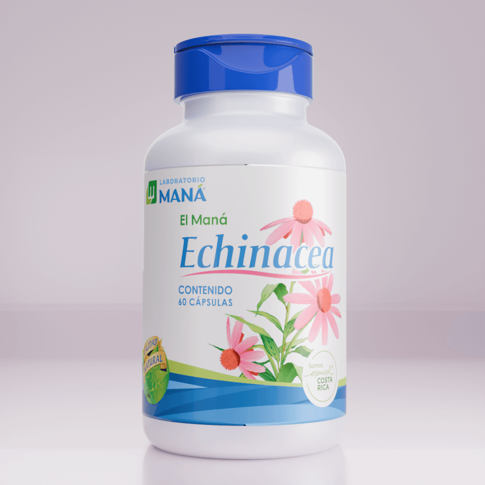 Echinacea 60 Capsulas - El maná
