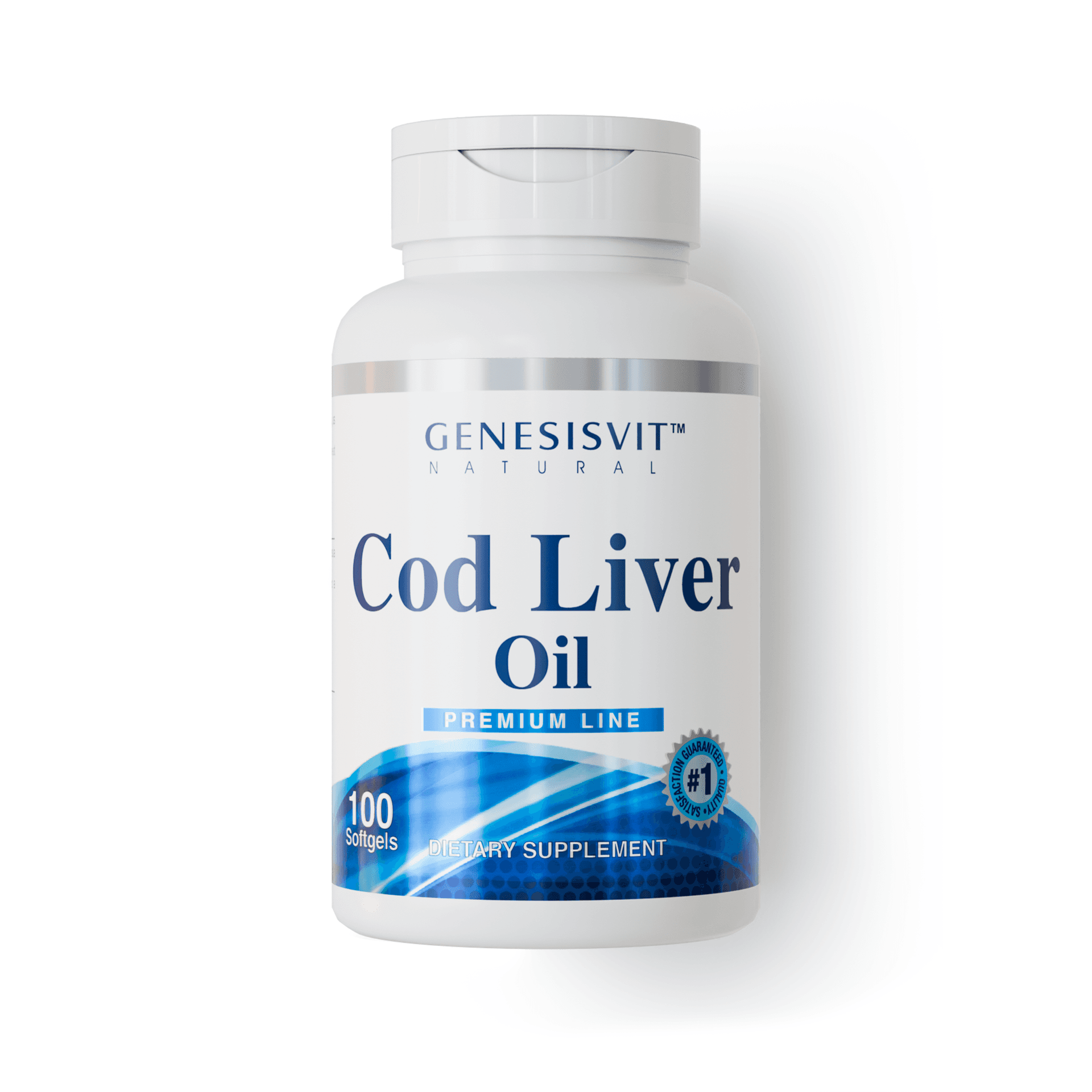 Cod Liver Oil 100 Softgels - ALFA VITAMINS