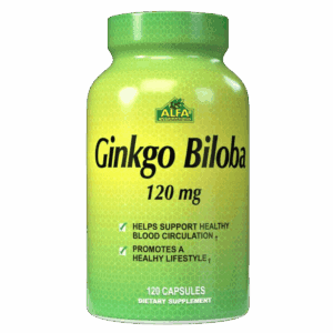 Ginkgo Biloba 120 Capsulas - ALFA VITAMINS