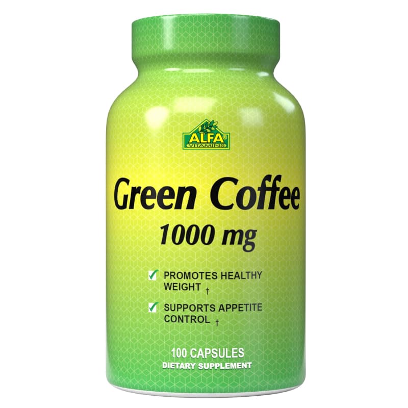 Green Coffee 100 Capsulas - ALFA VITAMINS