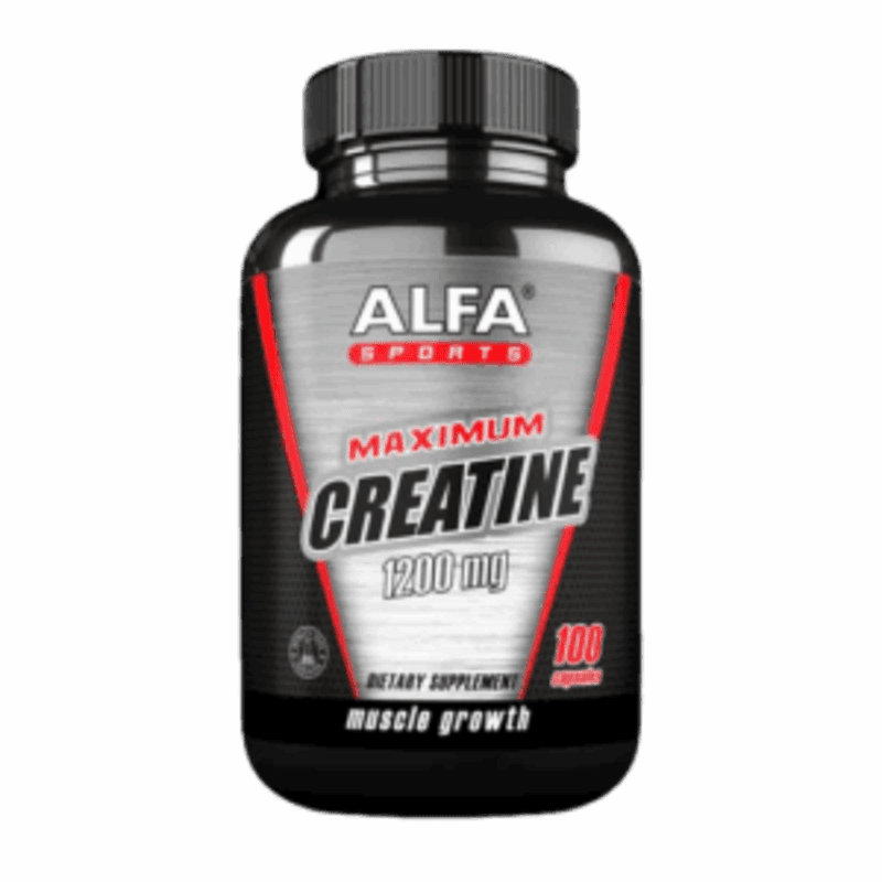 Creatine 100 Capsulas - ALFA SPORTS