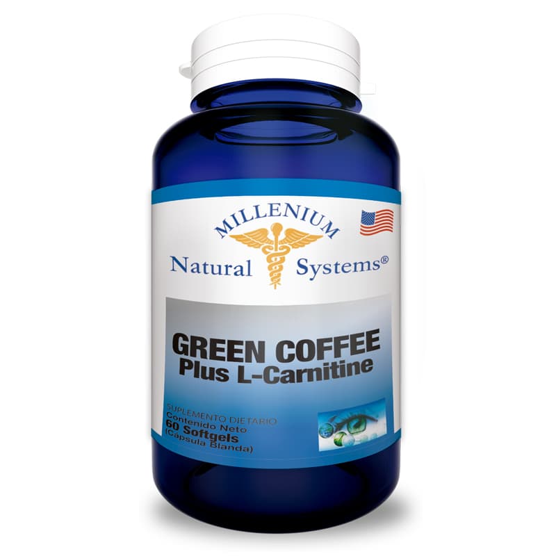 Green Coffee Plus L Carnitine. Millenium