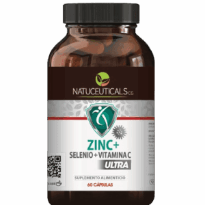 Zinc+Selenio 60 Cápsulas. Natuceuticals