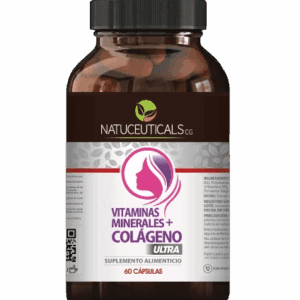 Vitaminas, Minerales + Colágeno 60 Cápsulas - Natuceuticals