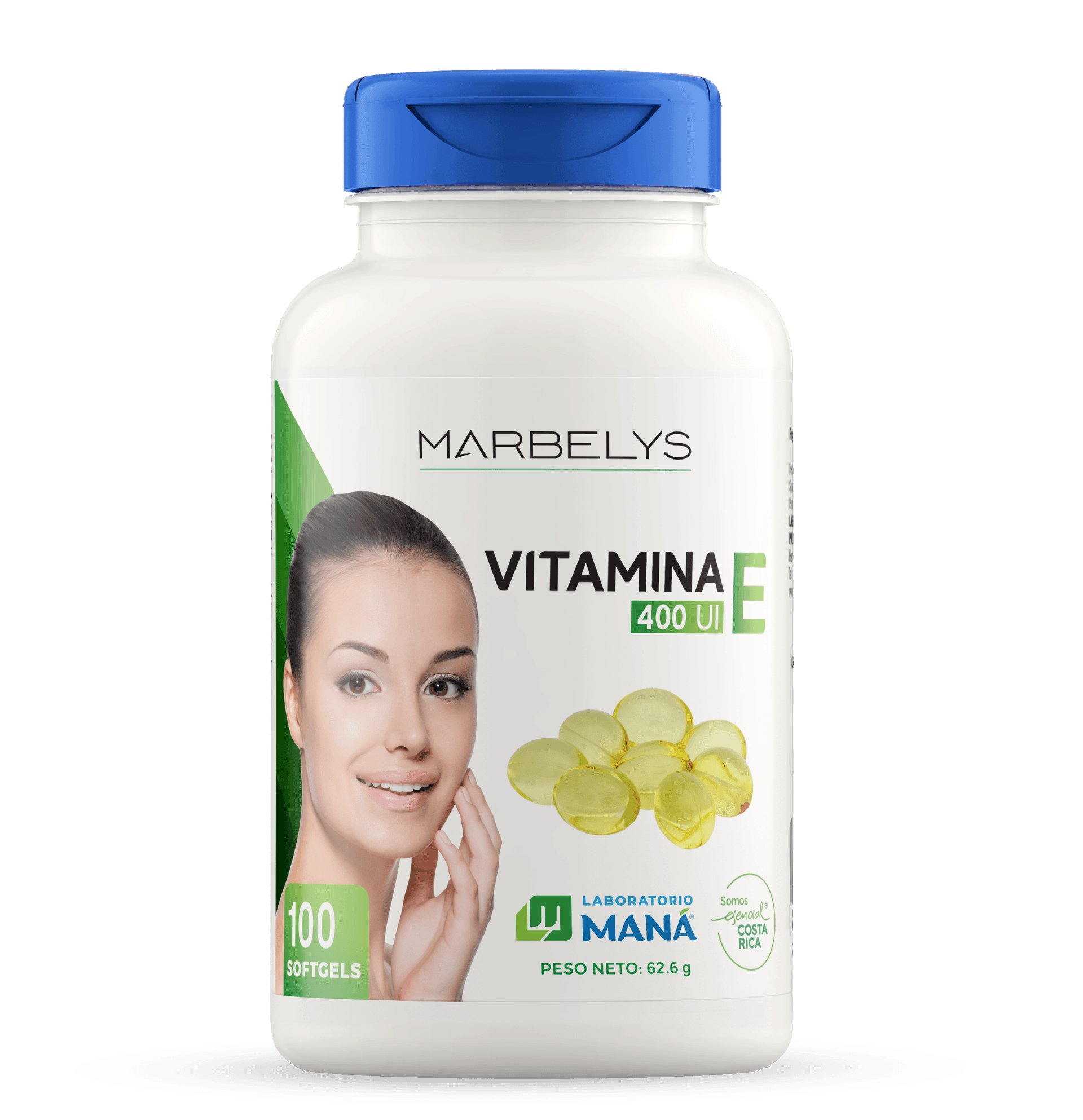 Vitamina E Frasco x 100 Capsulas El Maná