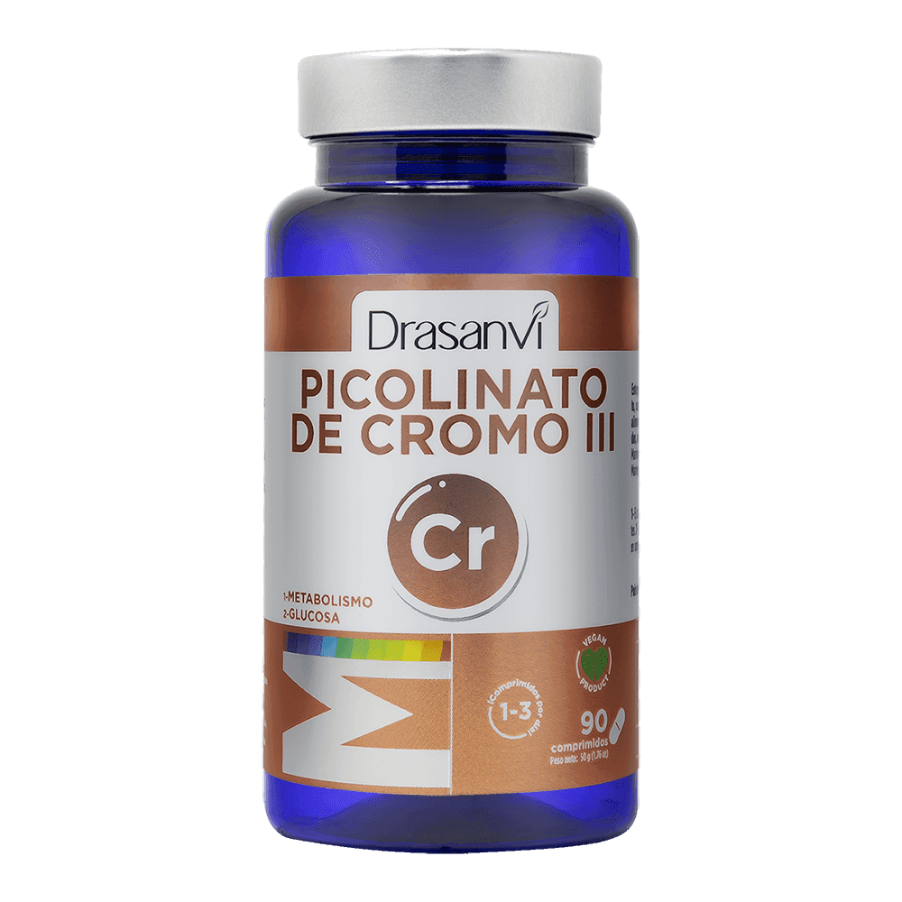 Picolinato de Cromo 90 Comprimidos - Drasanvi