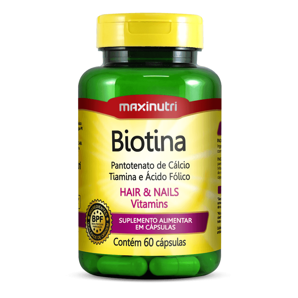 Biotina – Maxinutri (60 cápsulas)