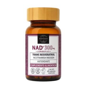 NAD+ 300 mg Banban con Trans-Resveratrol – Antioxidante celular y energía celular