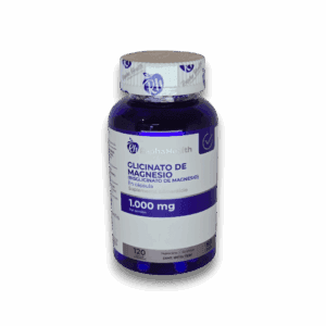 Glicinato de Magnesio 1,000mg 120 Cápsulas Vegetarianas - Rapha Health