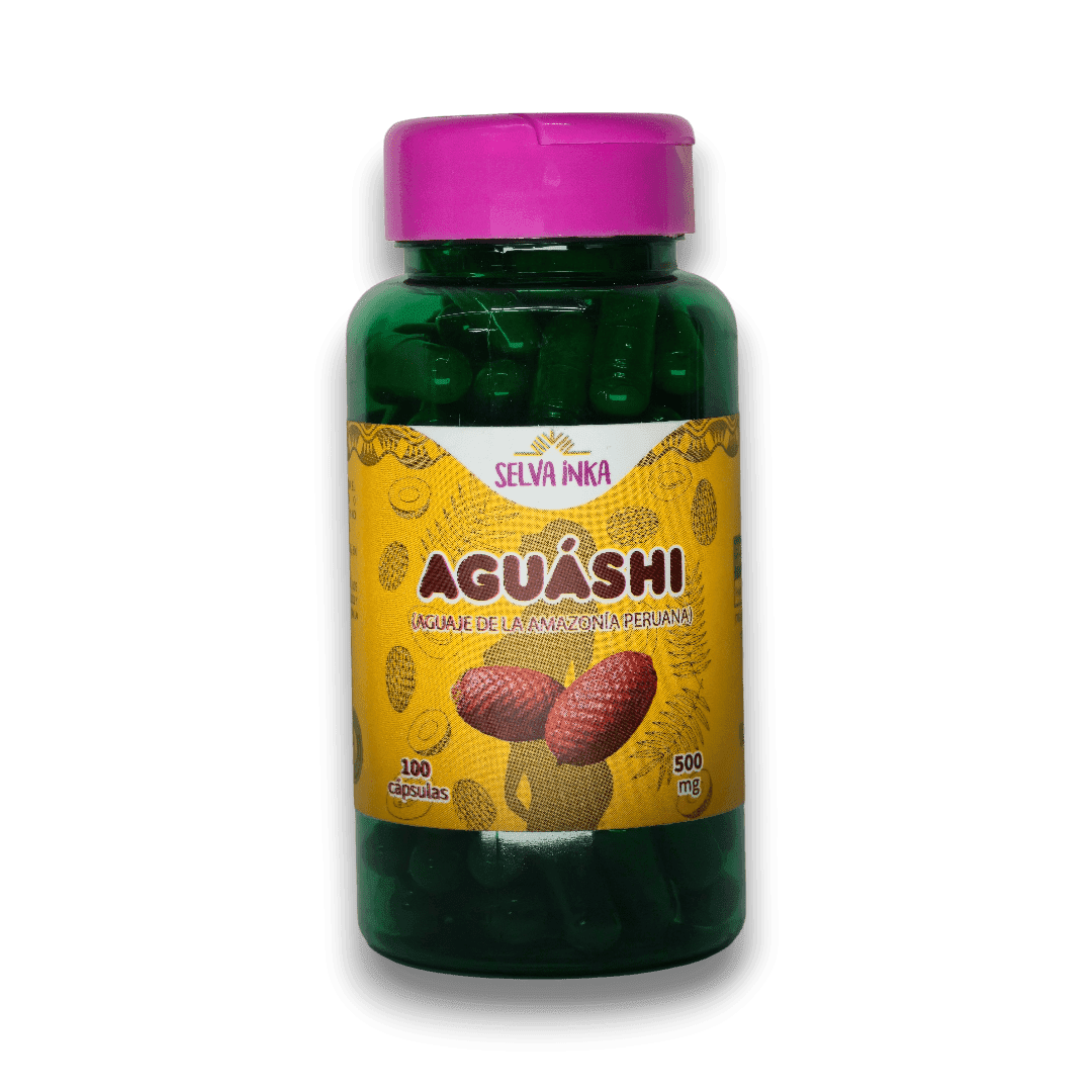 Aguáshi Aguaje de la Amazonía Peruana 100 Cápsulas - Selva Inka