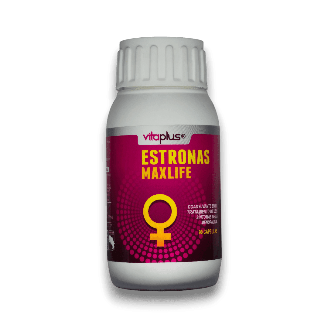 Estronas Max Life 90 Cápsulas - Vitaplus