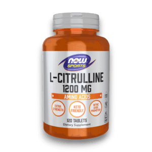 L-Citrulline 1200 mg 120 Tabletas - Now Sports