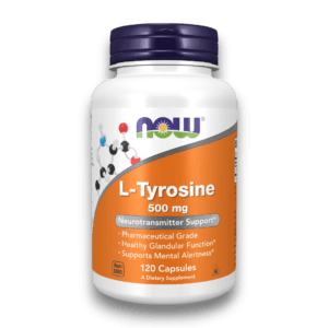 L-Tyrosine 500 mg 120 cápsulas - Now Foods