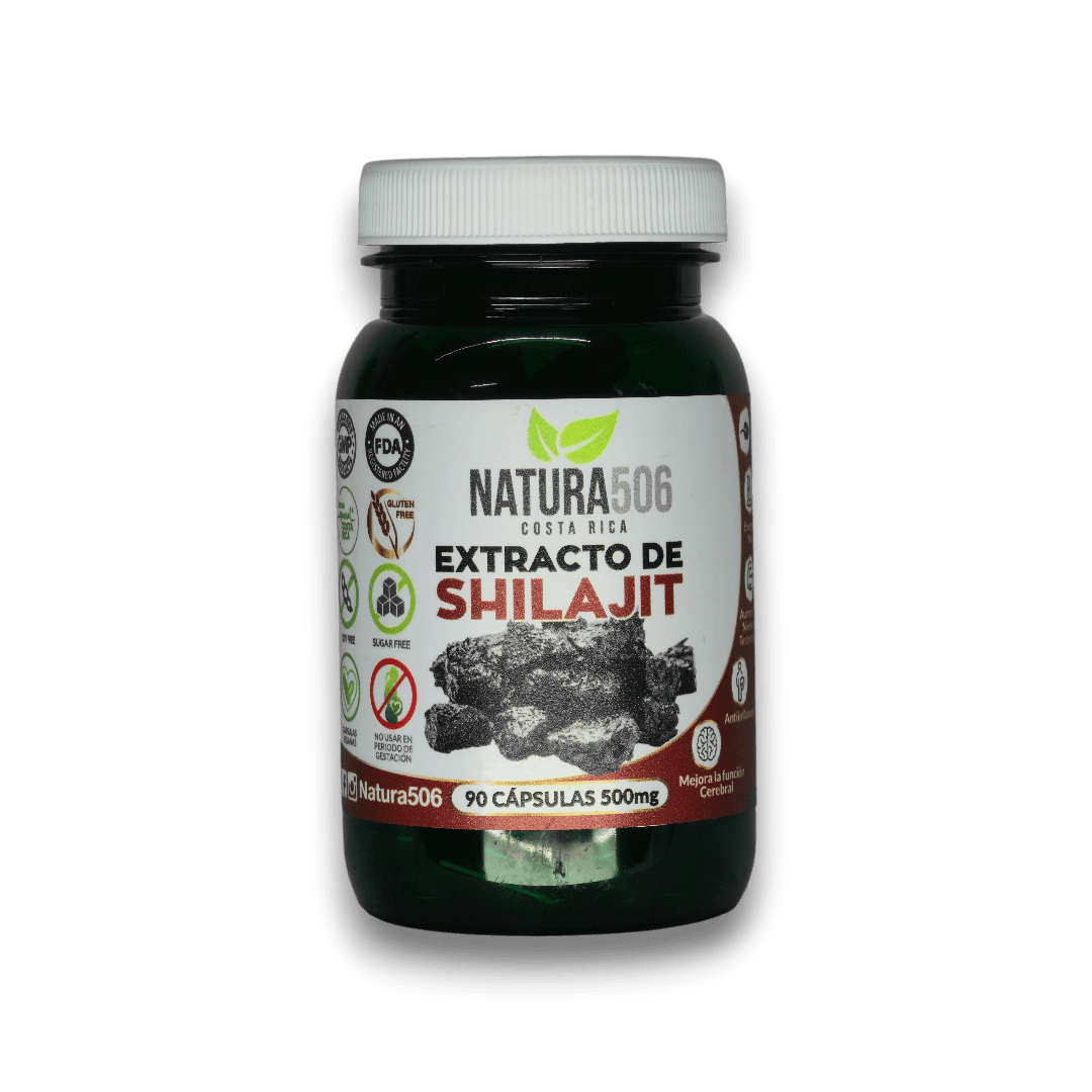 Extracto de Shilajit 90 Cápsulas 500mg - Natura506