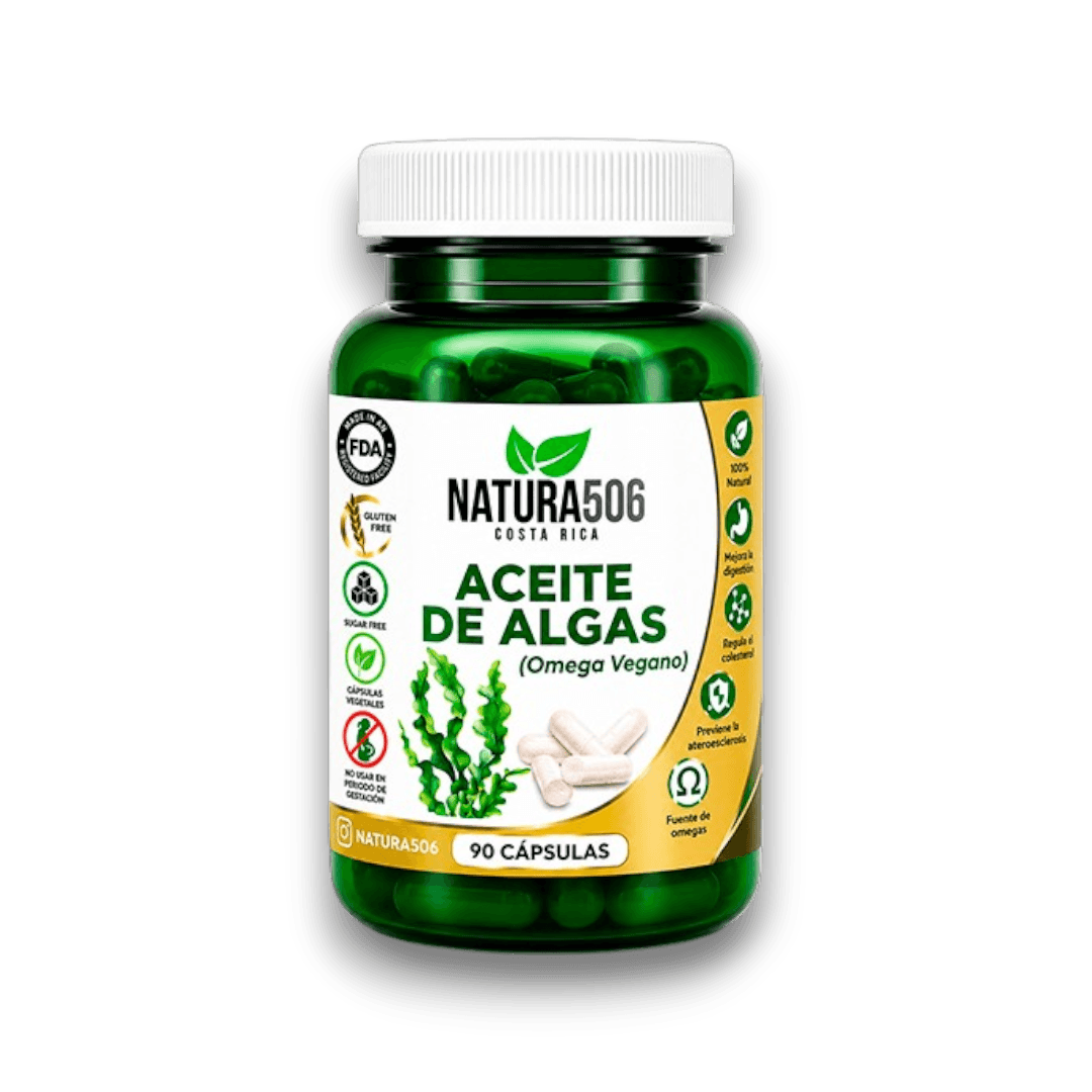 Aceite de Algas (Omega Vegano) 90 Cápsulas - Natura506