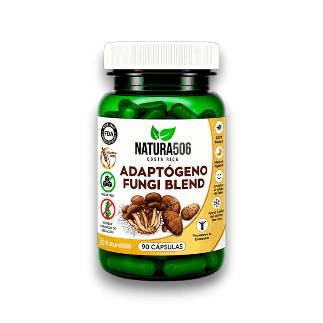 Adaptógeno Fungi Blend 90 Cápsulas - Natura506