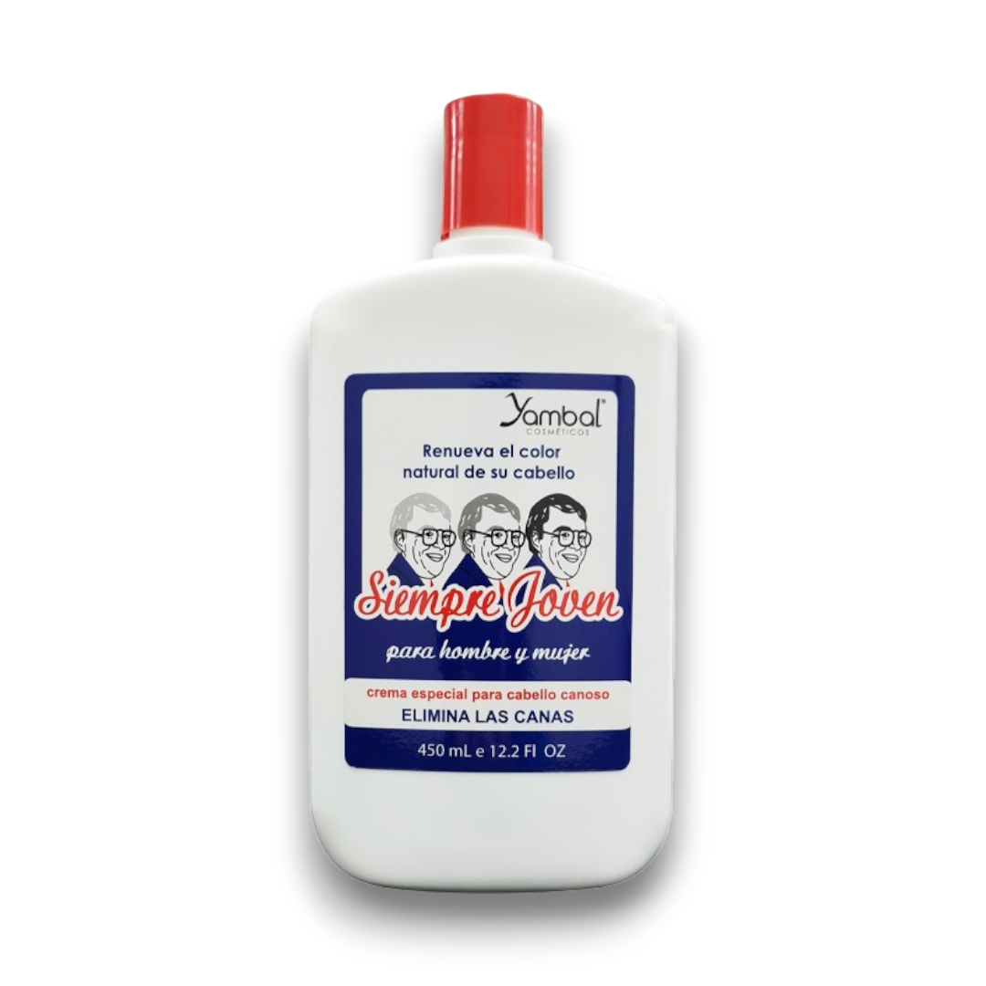 Siempre Joven Crema Especial para Cabello Canoso 450 ml - Yambal