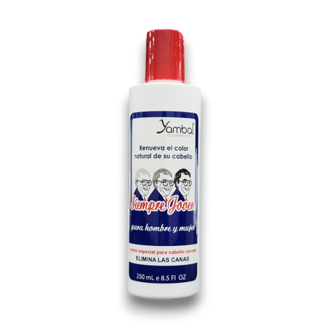 Siempre Joven Crema Especial para Cabello Canoso 250 ml - Yambal