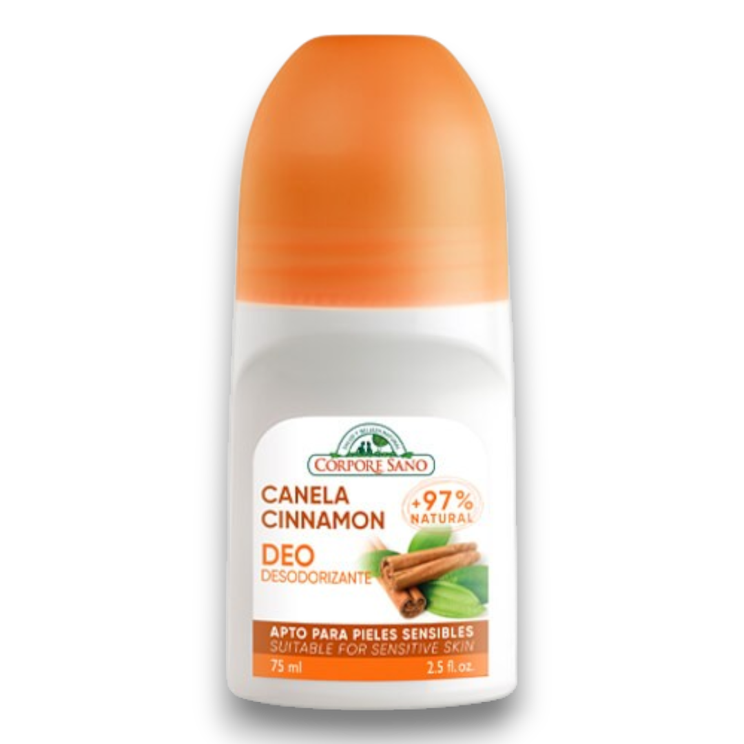 Deo Roll-On Astringente Canela 75 ml - Corpore Sano