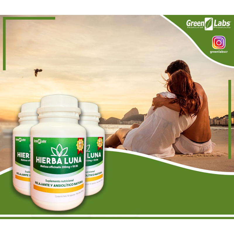 Hierba de Luna 200mg - Green Labs