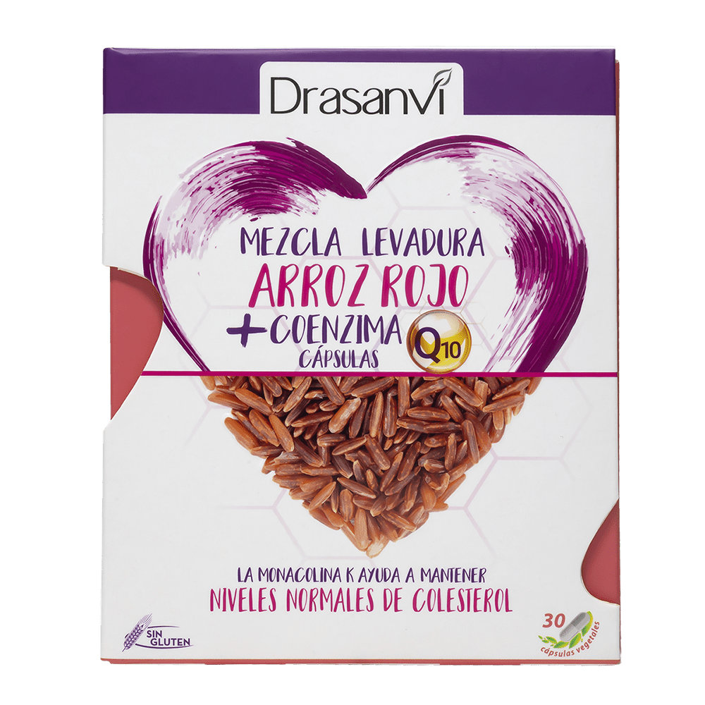 Levadura Roja del Arroz con Coenzima Q10 30 Capsulas - Drasanví