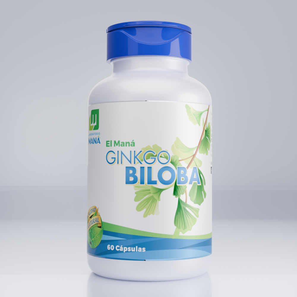 Ginkgo Biloba 60 Capsulas - El maná