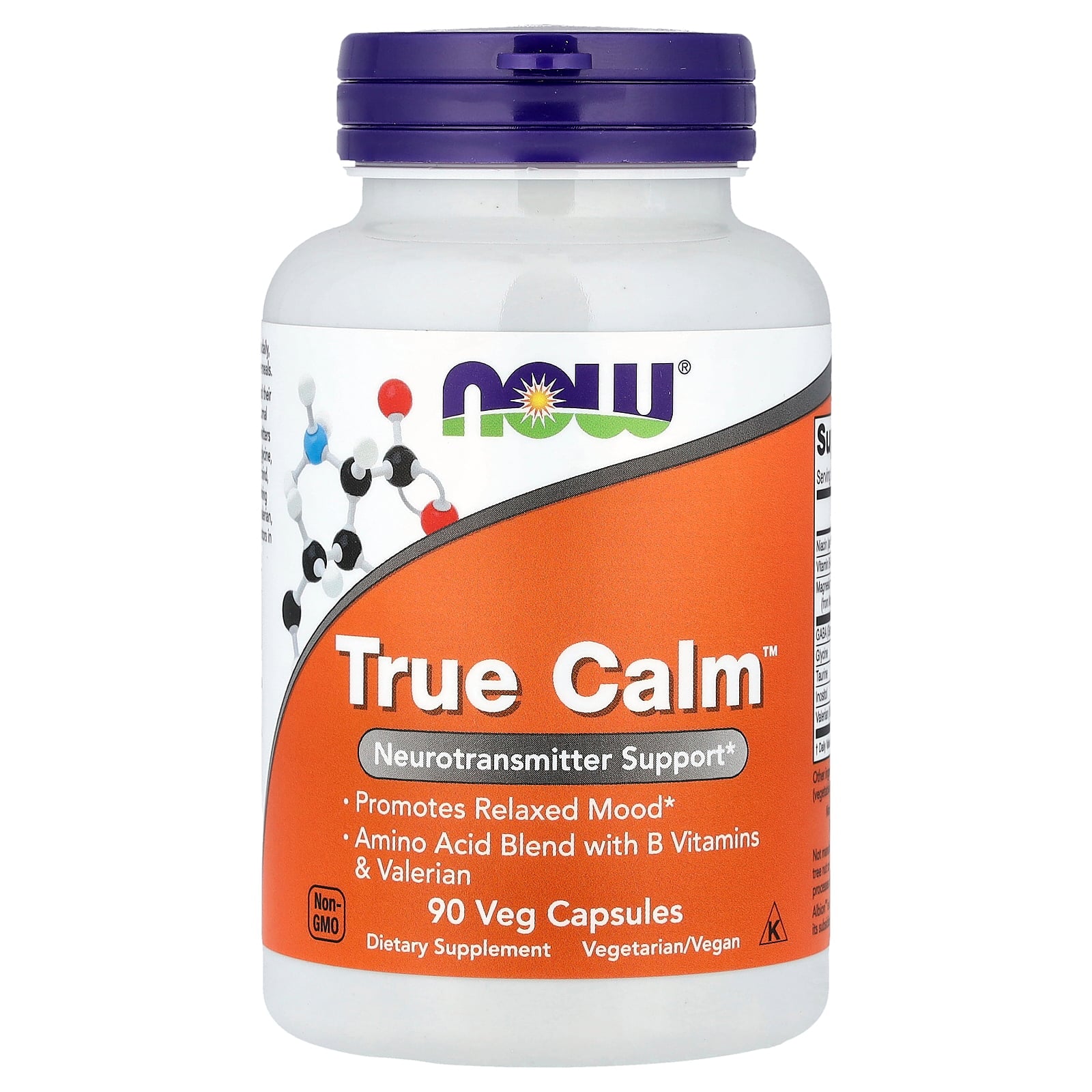 True Calm 90 Capsulas - NOW Foods