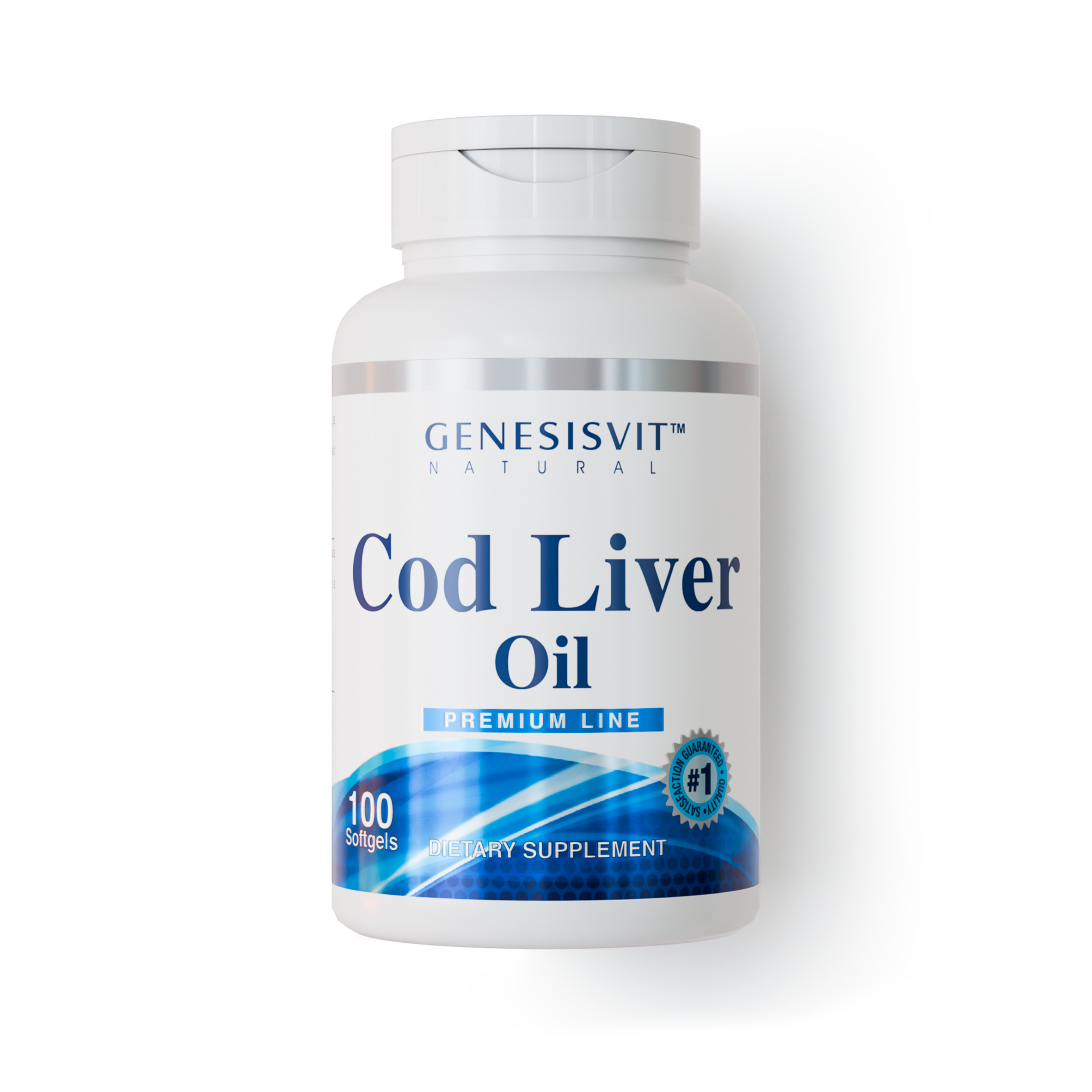 Cod Liver Oil 100 Softgels - ALFA VITAMINS