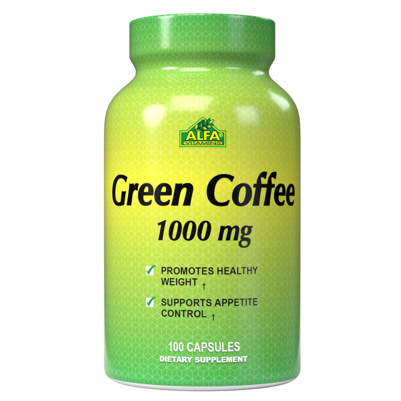 Green Coffee 100 Capsulas - ALFA VITAMINS
