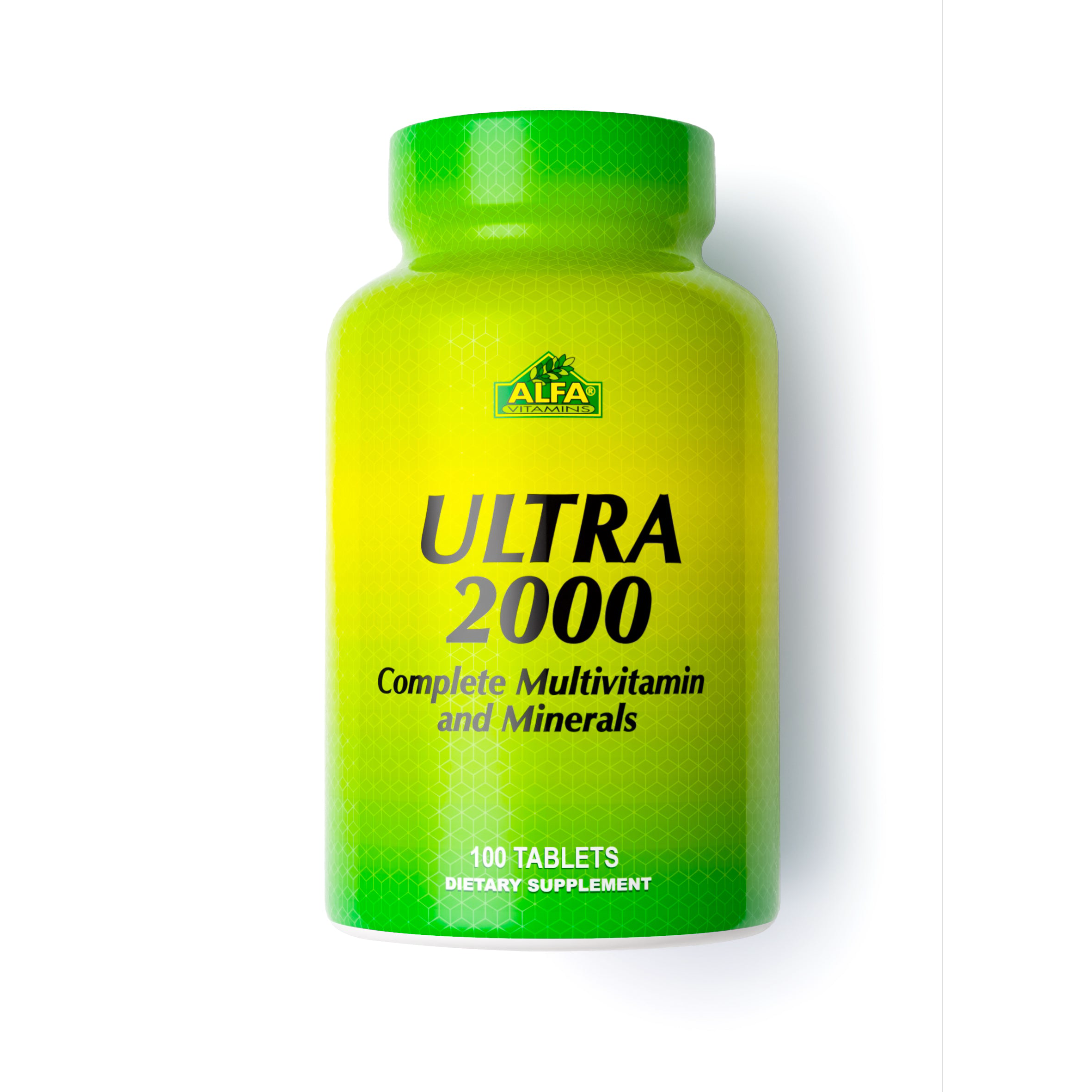Ultra 2000 100 Tabletas - ALFA VITAMINS