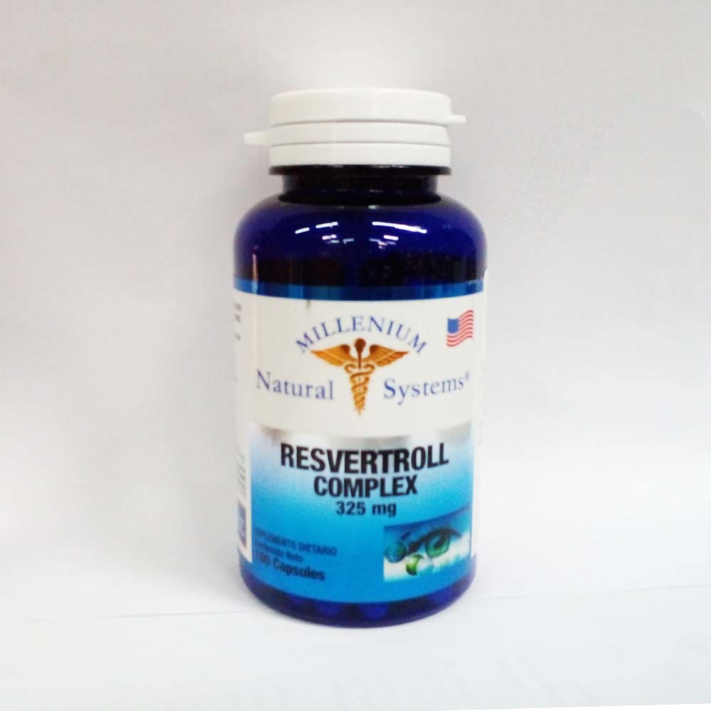 Resvertroll Complex 100 cápsulas. Millenium