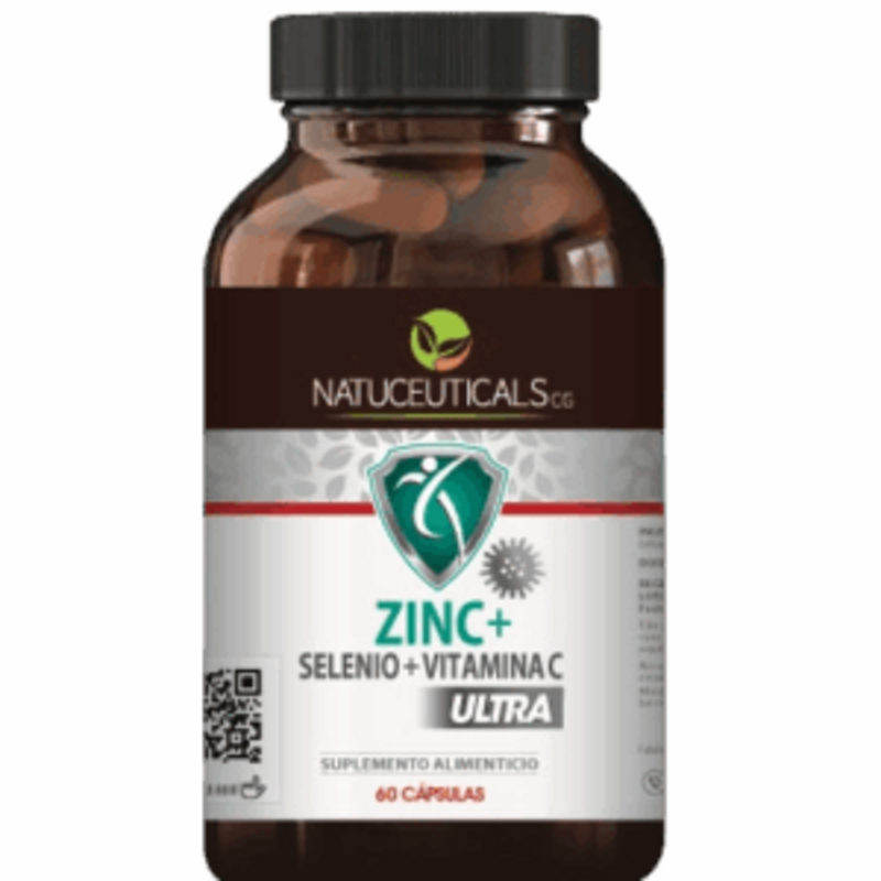 Zinc+Selenio 60 Cápsulas. Natuceuticals
